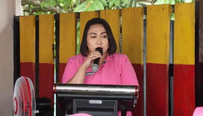 *Kunjungan Kerja Kapolres Sorong Selatan Bersama Ketua Bhayangkari Cabang Sorong Selatan di Polsek Teminabuan*