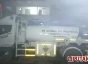 Mobil Tangki PT Global Oil Indonesia Diduga Distribusikan BBM Jenis solar bersubsidi Tidak Hanya Di Makassar Tetapi Menjangkau Wilayah Sulteng Morowali Utara Mafia Solar Berkedok Bengkel Las di Makassar,