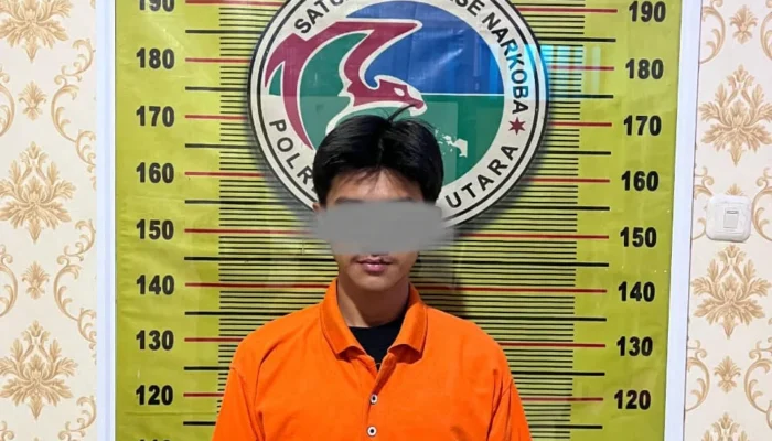 SATRESNARKOBA POLRES LUWU UTARA BEKUK DUA PEMUDA DIDUGA EDARKAN SABU DI DESA POREANG