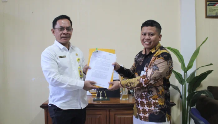 Kantor Pertanahan kabupaten Luwu Utara dan PT. Bank Syariah Indonesia Cabang Masamba Teken Kerjasama Pembayaran Gaji dan Tunjangan PPPK