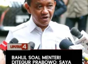 Menteri Energi dan Sumber Daya Mineral (ESDM) Bahlil Lahadalia enggan berkomentar terkait sosok menteri Kabinet Merah Putih yang diketahui pernah mendapat teguran dari Presiden Prabowo Subianto.
