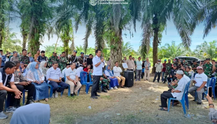 Kantor Pertanahan Luwu Utara Hadiri Audiensi Bersama Kodam XIV/Hasanuddin dan Pemkab Bahas Rencana Pembangunan Yonif TP 872/Andi Djemma