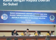 Percepat Penyelesaian Persoalan Tanah dan Ruang, Menteri Nusron Adakan Rakor dengan Kepala Daerah Se-Sulsel