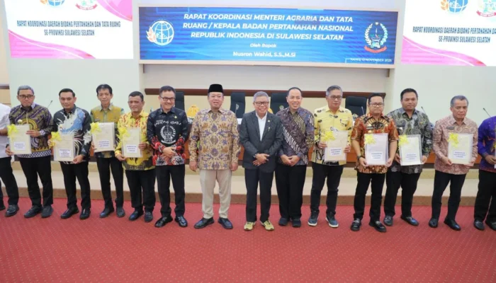 Kementerian ATR/BPN Percepat Sertipikasi Aset Daerah di Sulsel: Wujud Sinergi Pusat dan Daerah