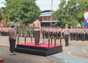 Kapolres Pangkep Pimpin Apel Operasi Zebra Pallawa 2025