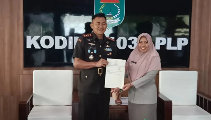 Peringati Hari Juang Kartika 2025 : Kodim 1403/Palopo Serahkan Sertifikat Lahan TNI Bentuk Sinergi TNI dengan ATR/BPN Luwu Utara