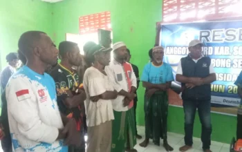 Wakil Ketua I DPRD Sorong Selatan Serap Aspirasi Masyarakat Kampung migori dan korewatara dalam Kegiatan Reses di distrik kokoda