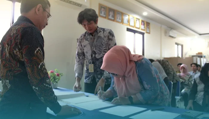 Kantor Pertanahan Kabupaten Luwu Utara Laksanakan Penandatanganan Pakta Integritas sebagai Komitmen Penguatan Integritas dan Reformasi Birokrasi