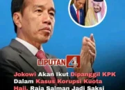 Komisi Pemberantasan Korupsi (KPK) membuka peluang memanggil Presiden ke-7 Joko Widodo (Jokowi) sebagai saksi dalam kasus dugaan korupsi kuota haji 2023–2024 di Kementerian Agama (Kemenag).