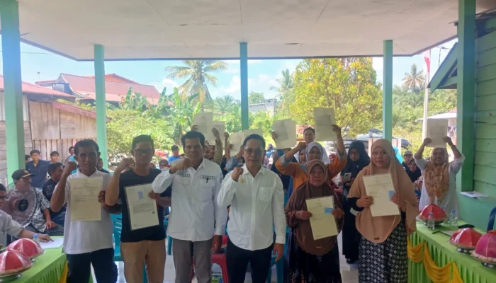 Langkah Nyata BPN Luwu Utara: 170 Bidang Tanah Warga Ladongi Kini Bersertipikat