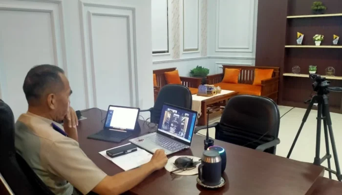 *Sinergi Wakaf se-Sulsel, Kakan Pertanahan Kota Palopo Hadiri Rapat Bersama Kakanwil BPN Sulsel