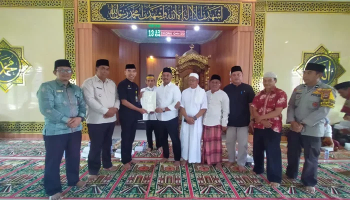 Kantor Pertanahan Kota Palopo Serahkan Sertipikat Wakaf Masjid Al-Khaerat RSS, Wujud Komitmen Percepatan Sertipikasi Rumah Ibadah