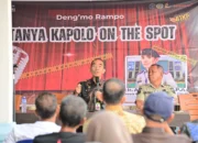 Antusias Warga Sabbamparu, Tanya Kapolo On The Spot Jadi Ruang Dialog Langsung Layanan Pertanahan