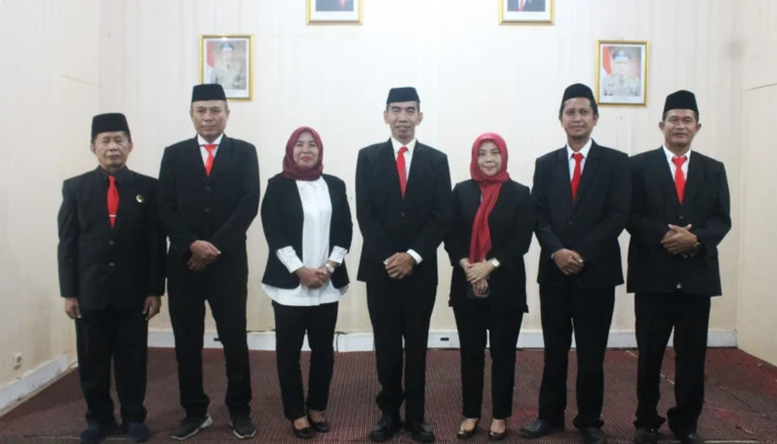 Kantor Pertanahan Kota Palopo Ikuti Pengangkatan Sumpah MPPD