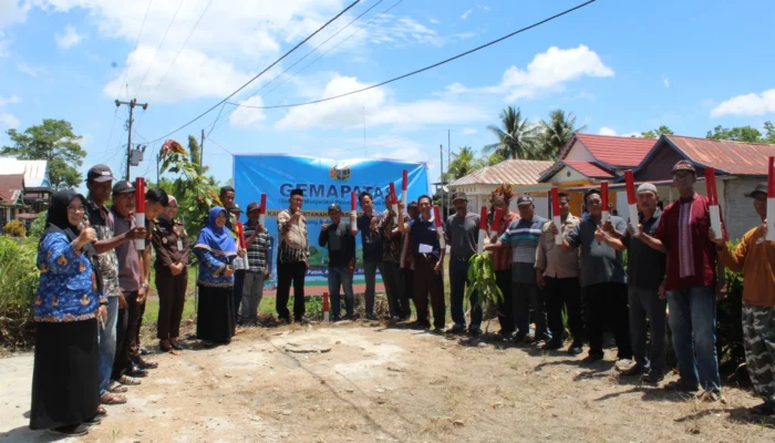 GEMAPATAS Digelar di Desa Tingkara, Dorong Kepastian Batas Tanah Warga
