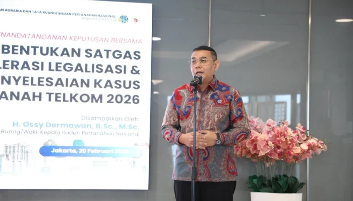 Kementerian ATR/BPN Bentuk Satgas untuk Pengamanan Aset PT Telkom Indonesia