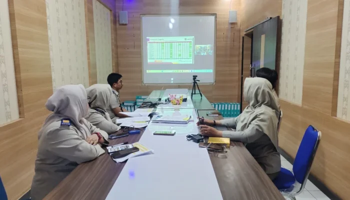 Tingkatkan Kualitas Layanan, ATR/BPN Sulsel Gelar Monitoring dan Evaluasi Secara Daring