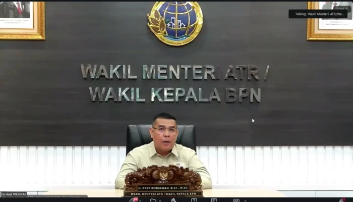 Wamen ATR/Waka BPN Apresiasi Peran Strategis MAPPI dalam Sistem Penilaian Nasional