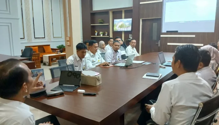 Komitmen Nol Tunggakan Layanan, Aspar Pimpin Rapat PDDM Seksi Survei dan Pemetaan