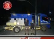 Mobil tangki milik PT Belinda Royal Industri yang ditangkap Subdit I Indagsi Ditreskrimsus Polda Sultra.