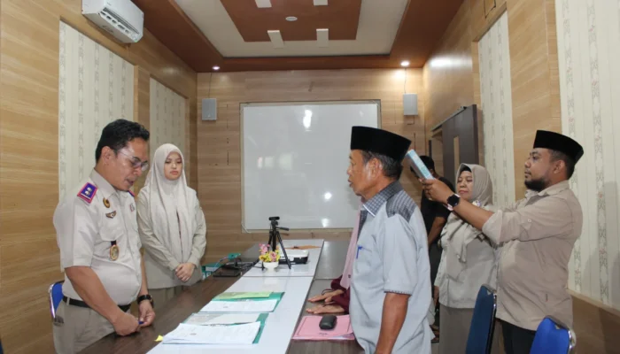 Perkuat Kepastian Hukum, Kantor Pertanahan Luwu Utara Laksanakan Pengambilan Sumpah Pemohon Sertipikat Hilang