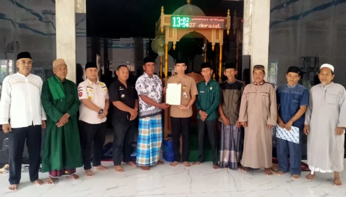 Sertipikat Masjid Siratalmustaqim Diserahkan, Wujud Kepastian Hukum Rumah Ibadah di Kota Palopo