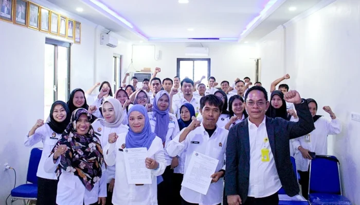 Penguatan Administrasi Kepegawaian, ATR/BPN Luwu Utara Gelar Penandatanganan Adendum Perjanjian Kerja PPPK