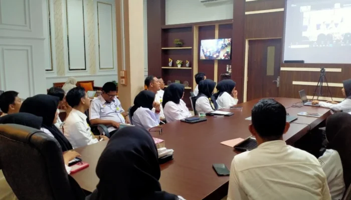 PPPK Kantor Pertanahan Kota Palopo Ikuti Pengarahan Penguatan Tugas dan Fungsi oleh Plt. Kakanwil BPN Provinsi Sulawesi Selatan