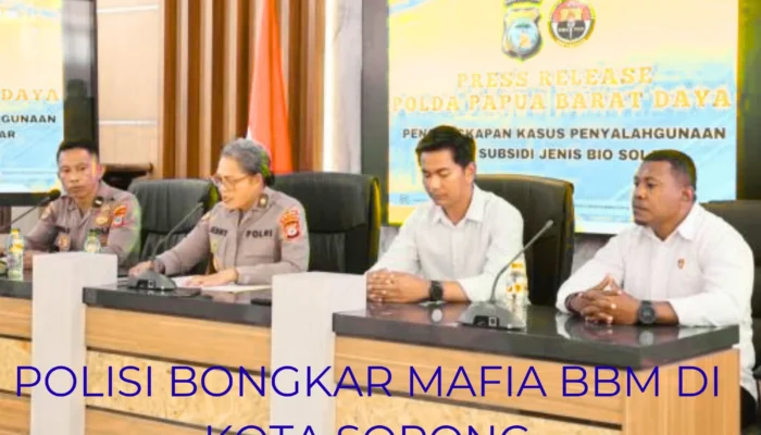 Polisi Bongkar Mafia BBM di Kota Sorong