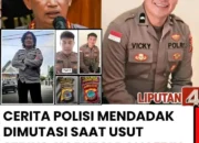 Kasus yang Mengakibatkan Mutasi Aipda Vicky Aristo Katiandagho Akhirnya Terungkap dan Ternyata Berkaitan dengan Pemerintah , Perintah Mutasi Tersebut Ditentang oleh Vicky, yang Memilih untuk Mengundurkan Diri dari Kepolisian