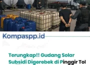 Penggerebekan Gudang Bahan Bakar Minyak (BBM) di Kawasan pergudangan Pinggir Tol Makassar oleh Tim Kriminal Khusus (Krimsus) Polda Sulawesi Selatan Berubah Menjadi Sorotan Tajam.