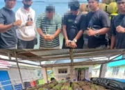 Polisi Menggagalkan Upaya Penyelundupan Ratusan Tabung Elpiji Bersubsidi Ukuran 3 Kilogram di Dermaga Lainea