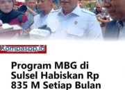 Untuk Program Makan Bergizi?MBG) Gratis Badan Gizi Nasional (BGN) menggelontorkan Rp 835 miliar per bulan untuk program Makan Bergizi Gratis (MBG) di Sulawesi Selatan (Sulsel). Anggaran ini dikucurkan untuk 836 Satuan Pelayanan Pemenuhan Gizi (SPPG) yang ada di Sulsel.