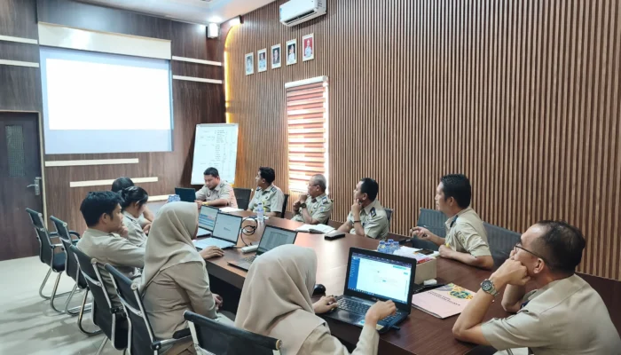 Kepala Kantor Pertanahan Kota Palopo Pimpin Rapat Strategis Perencanaan dan Pencairan Anggaran