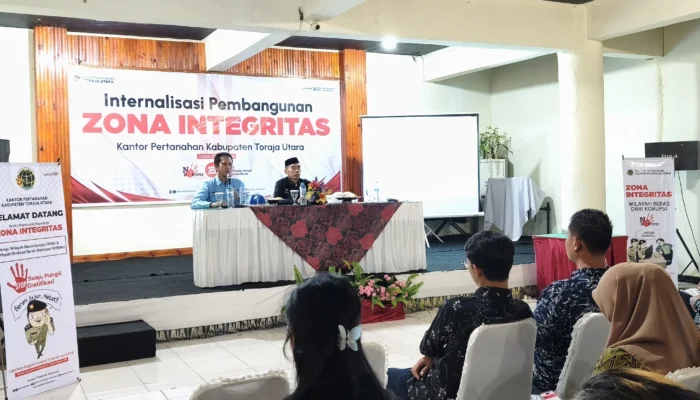 Inspirasi Reformasi Birokrasi: Aspar dan Abd. Salam Paparkan Kunci Sukses Zona Integritas dan LKE di Kantah Kabupaten Toraja Utara