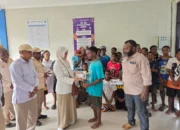 Kunjungan dan Bansos DPD Partai Gerindra Papua Barat Daya Di Kabupaten Tambrauw
