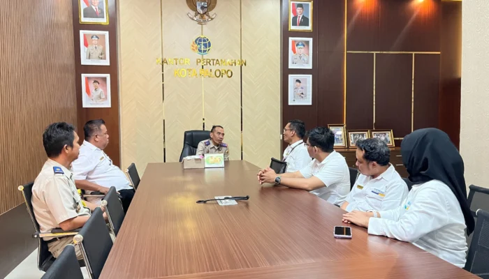 Perkuat Sinergi Layanan Publik, KPP Pratama Palopo Kunjungi Kantor Pertanahan Kota Palopo