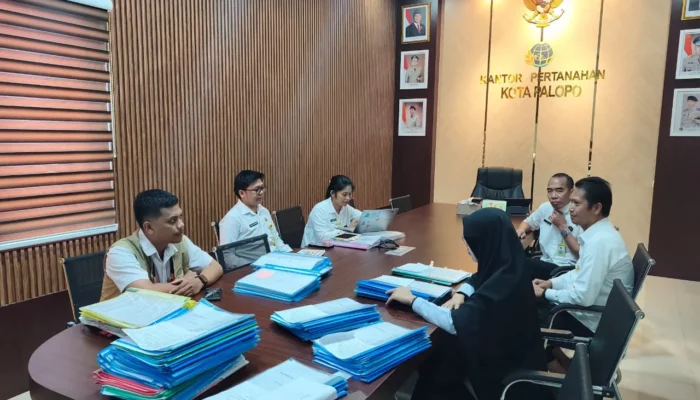 Kepala Kantor Pertanahan Kota Palopo Pimpin Rapat Persiapan Penambahan Target PTSL Tahap 2