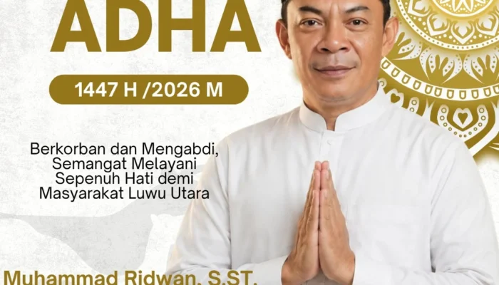 Makna Idul Adha: Berkorban dan Mengabdi, Semangat Melayani Sepenuh Hati demi Masyarakat Luwu Utara