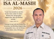 Ketua DPC partai Gerindra Sorong Selatan mengucapkan selamat kenaikan Isa Al-Masih 2026