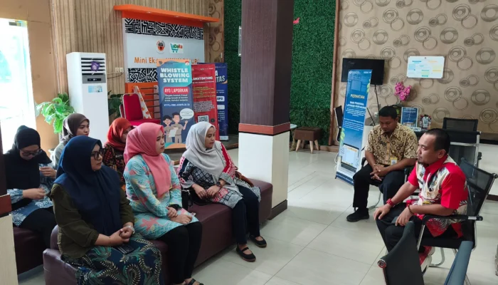 Budaya Kerja Pelayanan Prima, Kantor Pertanahan Kota Palopo Gelar Briefing Petugas Loket