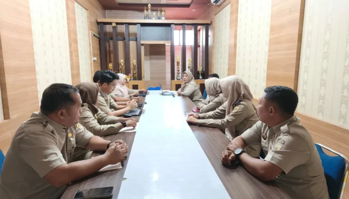 TINGKATKAN KUALITAS DAN PERCEPATAN PENYELESAIAN TUGAS: KANTOR PERTANAHAN LUWU UTARA GELAR RAPAT EVALUASI TIM PULDADIS PTSL