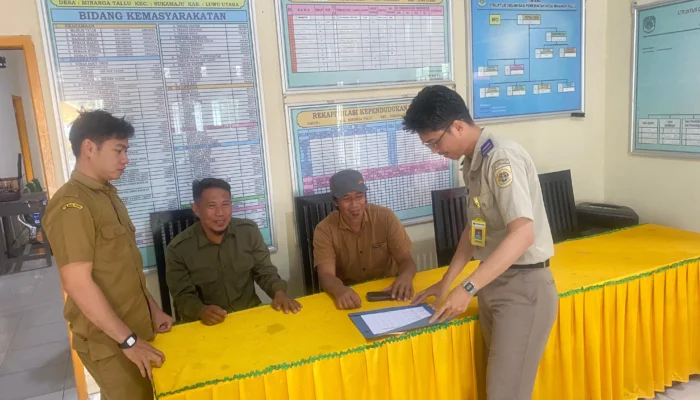 BPN KABUPATEN LUWU UTARA LAKSANAKAN PEMBARUAN ZONA NILAI TANAH DI KECAMATAN SUKAMAJU DAN SUKAMAJU SELATAN