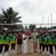 Manajer Pelangi Volly Ball Club Luwu Utara Alisman secara resmi memberikan apresiasi tinggi kepada pelatih dan tim atas pencapaian luar biasa