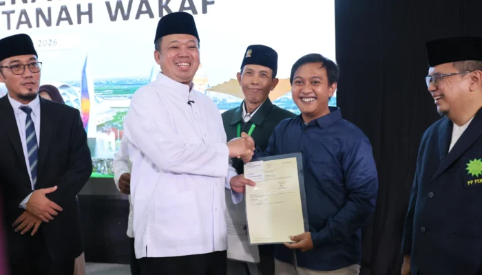 Bicara dalam International Conference on Pesantren 2026, Menteri Nusron Ajak Masyarakat Sertipikatkan Tanah Wakaf untuk Lindungi Aset Umat