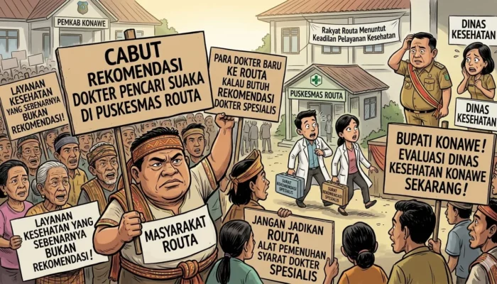 Desak Pencabutan “Suaka Rekomendasi”, Pemerhati Kesehatan Ancam Pemda Konawe Bubarkan Puskesmas Routa