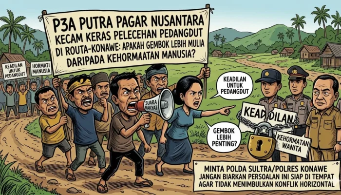 P3A Putra Pagar Nusantara Kecam Keras Pelecehan Pedangdut di Routa-Konawe: “Apakah Gembok Lebih Mulia daripada Kehormatan Manusia?”