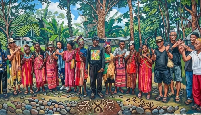 Menjaga Benteng Terakhir, Masyarakat Adat Knasaimos Teguhkan Hak atas Hutan Tradisional
