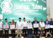 Menteri ATR/BPN Serahkan Sertipikat Tanah Wakaf, Kantah Luwu Utara Turut Hadir Dukung Kepastian Hukum Aset Wakaf.