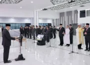 Lantik 78 Pejabat Struktural, Wamen Ossy: Rotasi dan Promosi Jabatan Bentuk Birokrat yang Adaptif